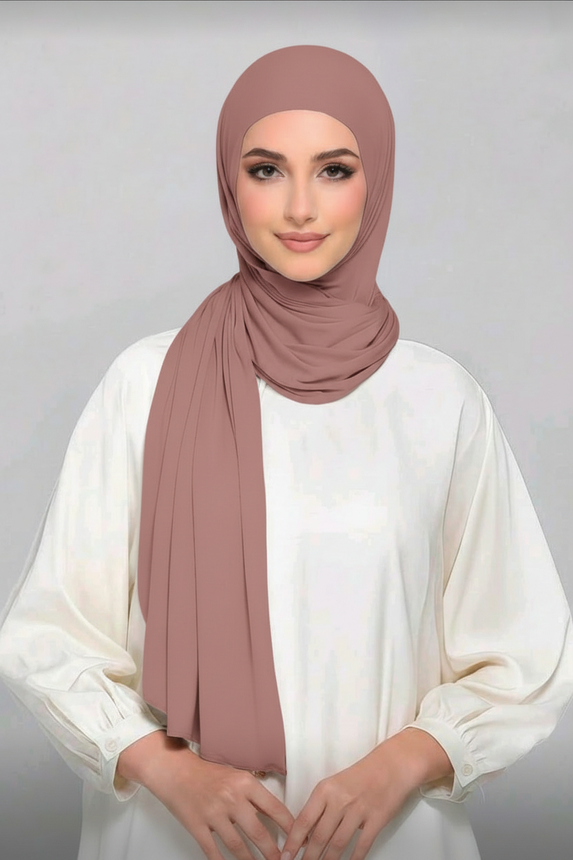 Urban Veil - Instant One Loop Jersey Hijab - Pink