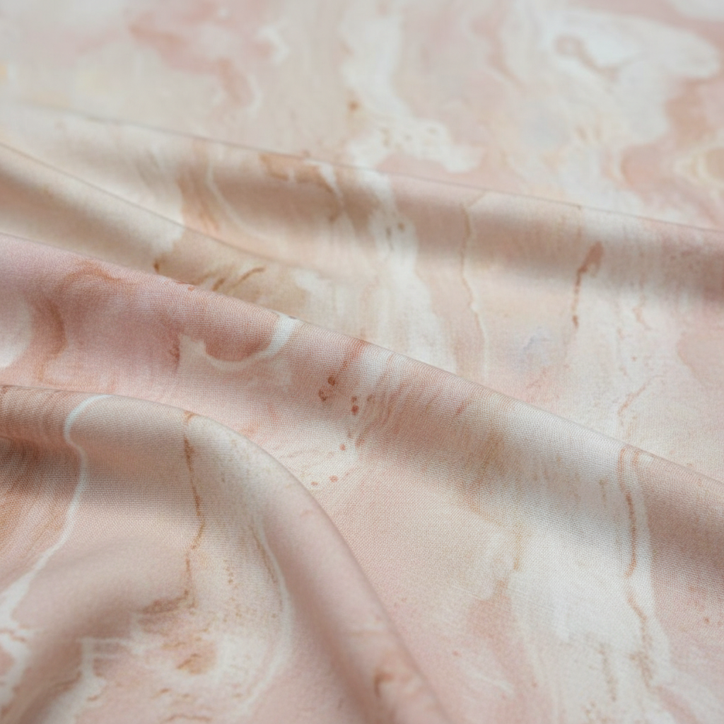 Urban Veil - Moonstone Premium Printed Modal Hijab - Fabric Detail