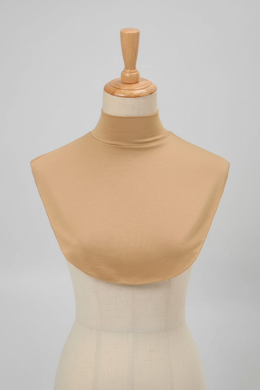 Beige Neck Cover Modern Mannequin
