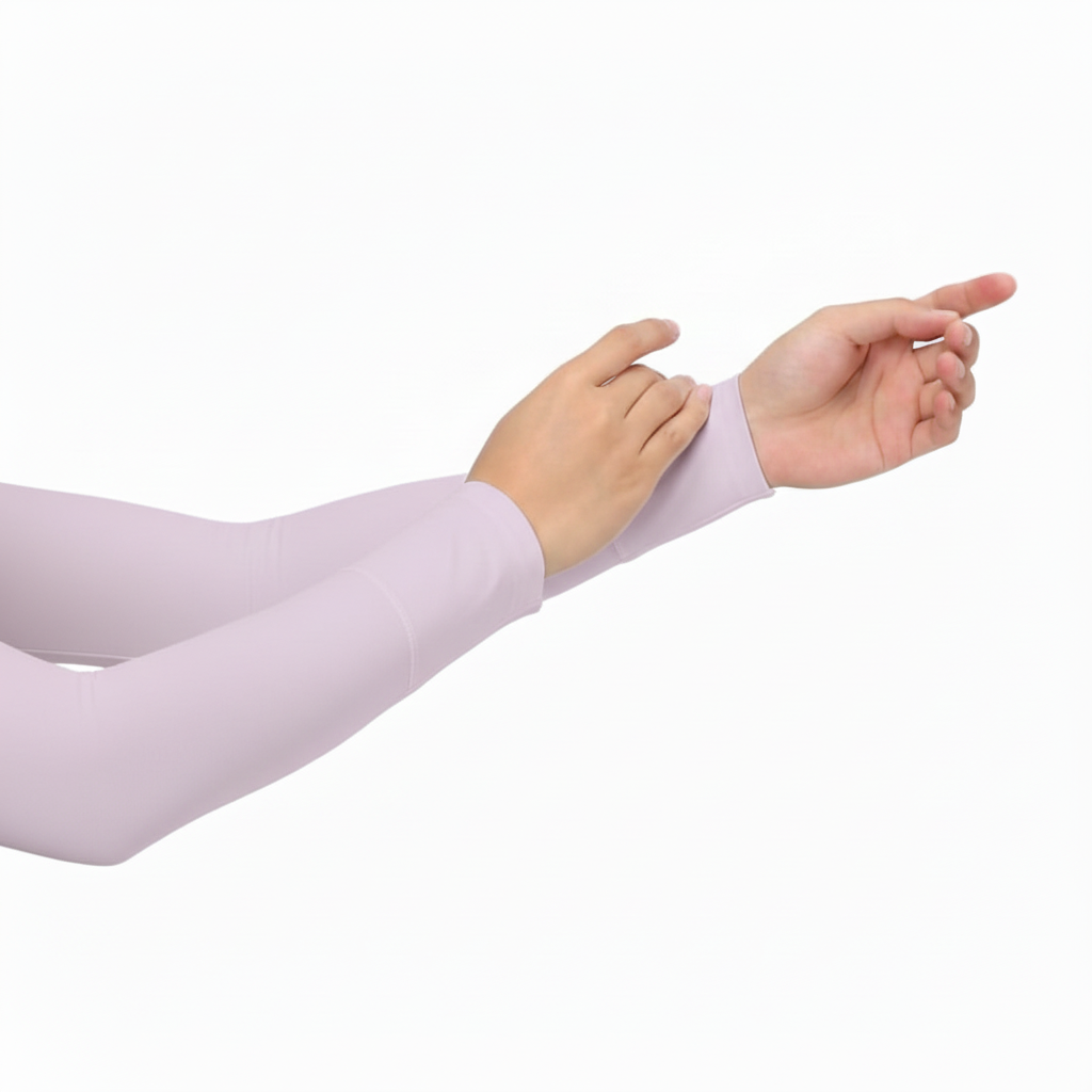 Light lavender arm sleeves