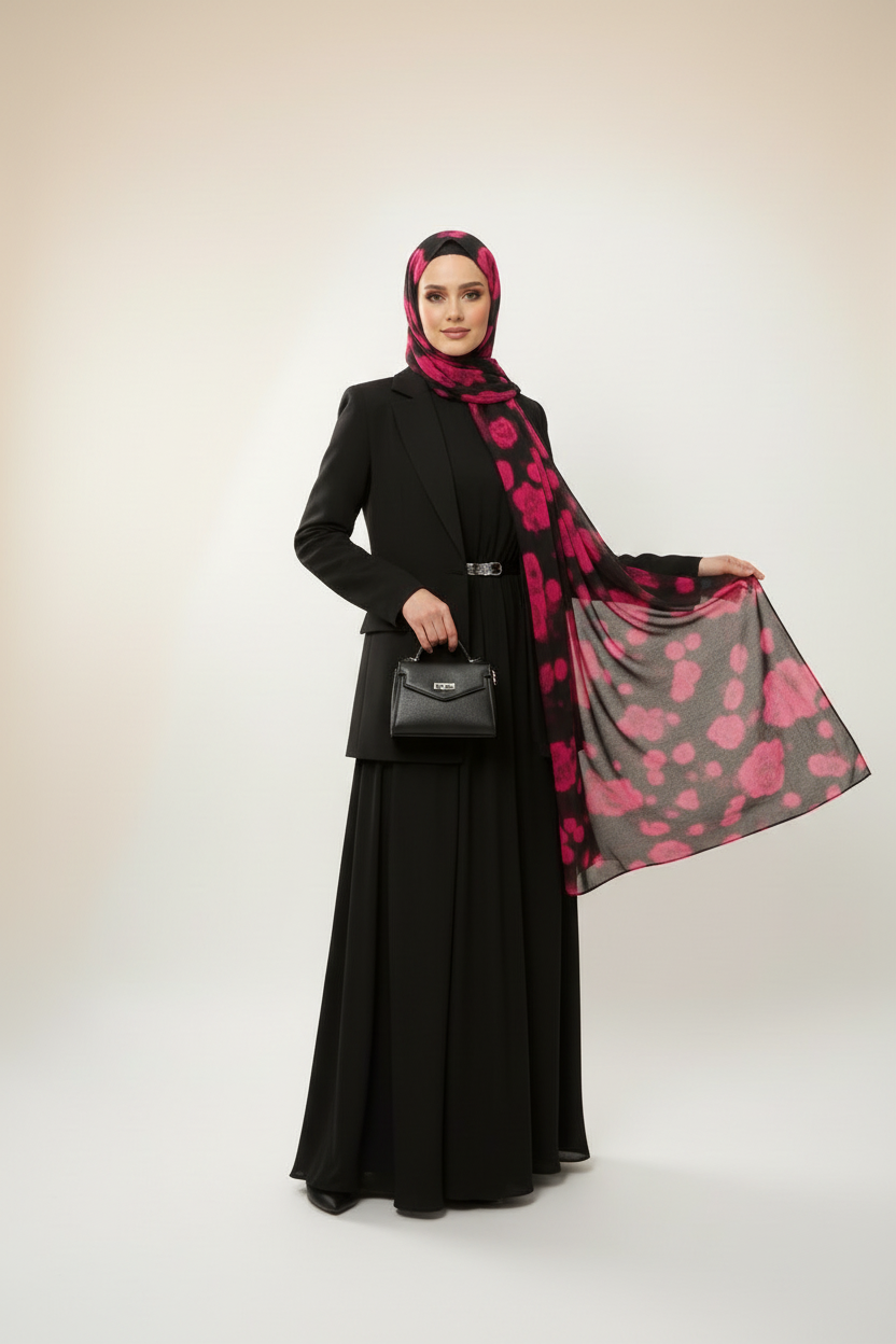 Midnight Rose cream background new outfit