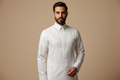 Hikayat - The Minimalist Signature Narrative Thobe Qatari Dishdasha