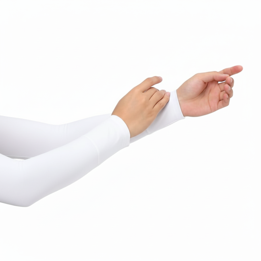 White arm sleeves